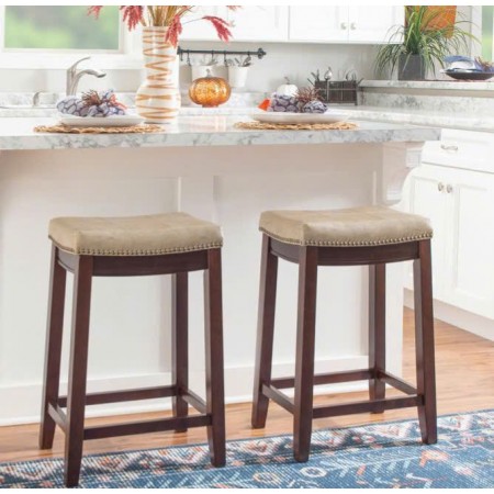 Saddle Grey : Ghế Quầy Bar , Đảo Bếp - H74cm